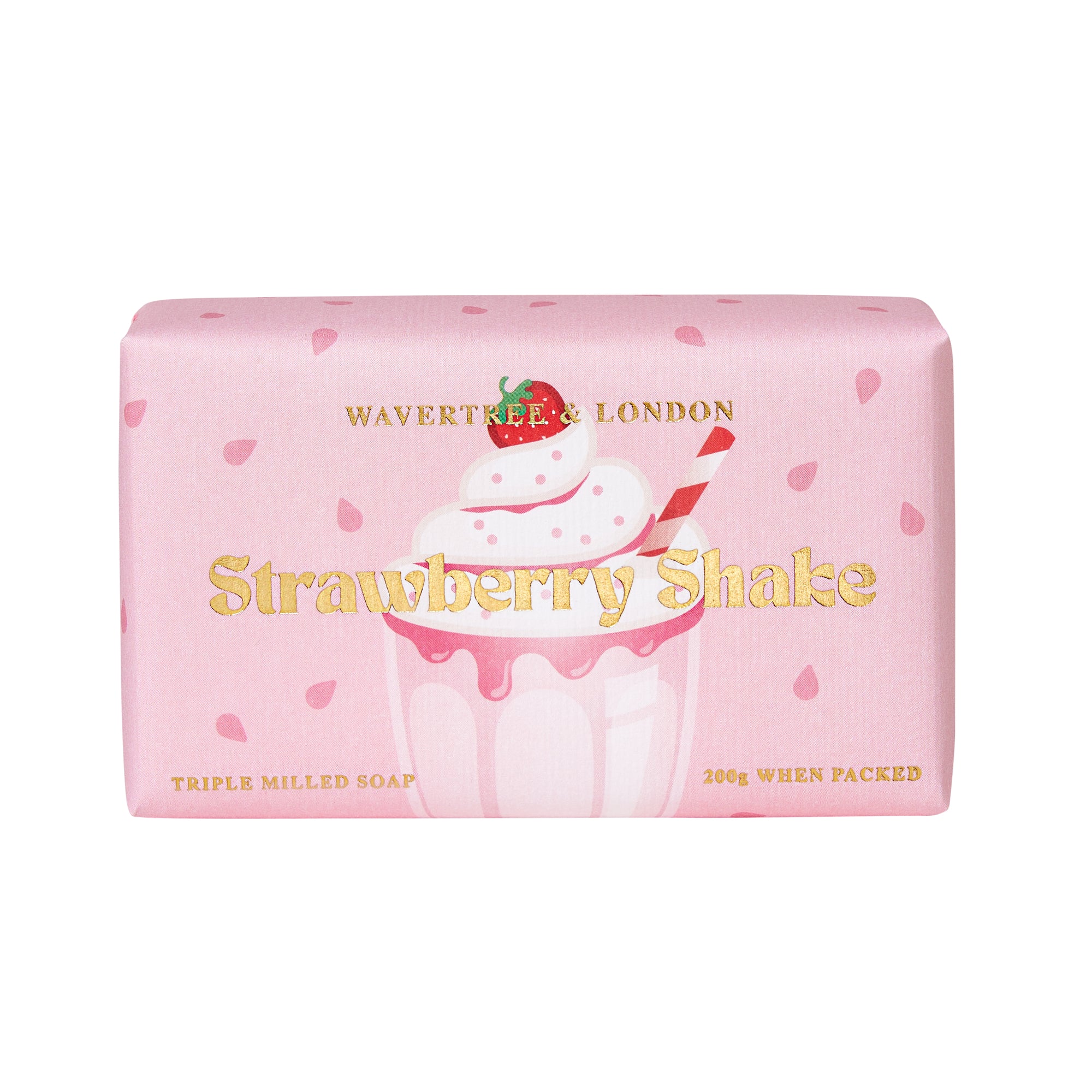 Strawberry Shake Soap Bar 200g x 8 carton