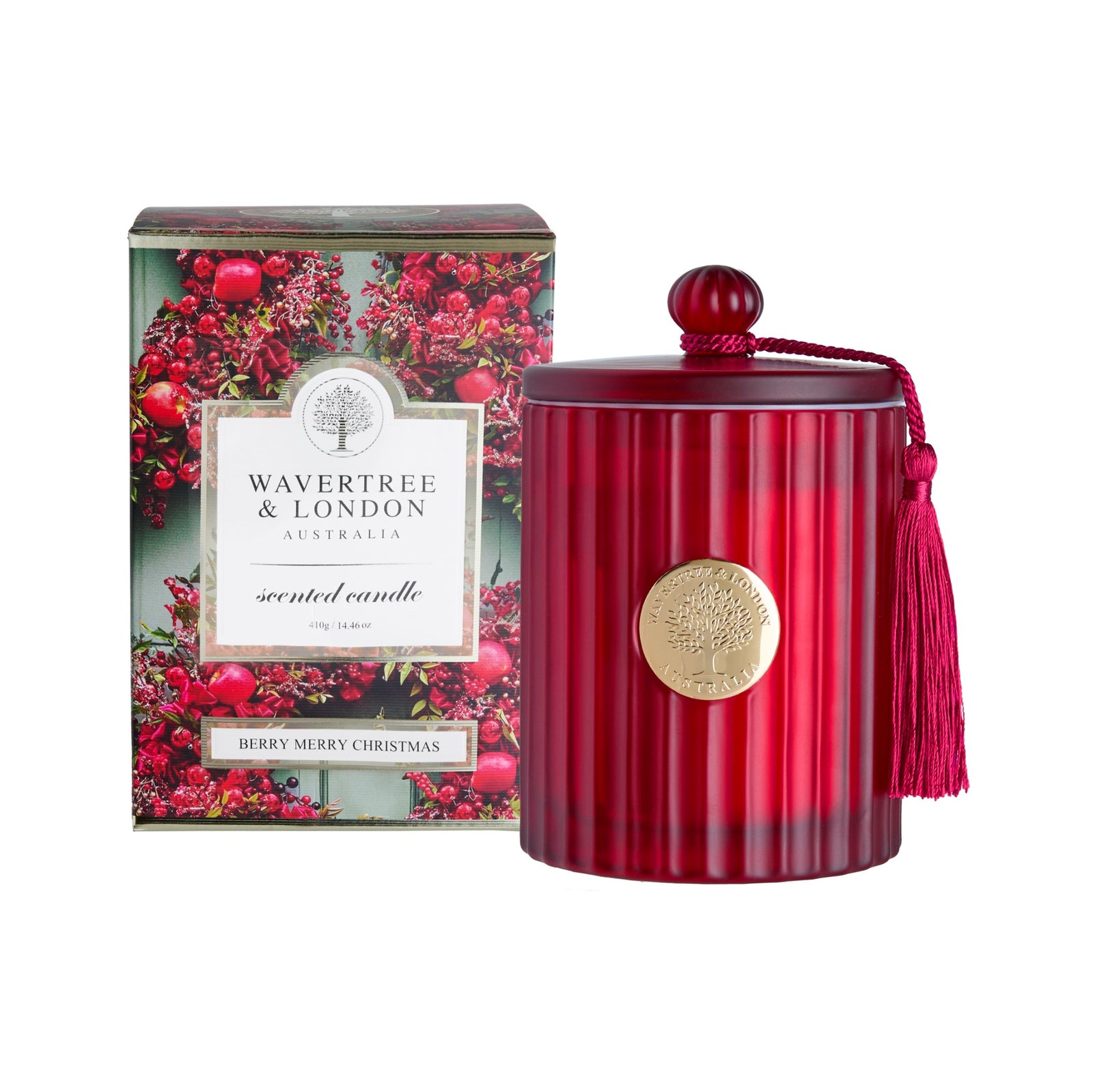 Berry Merry Candle 410g x 6 Carton