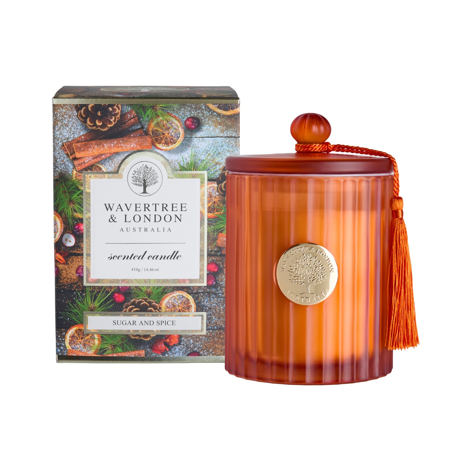 Sugar and Spice Candle 410g x 6 Carton