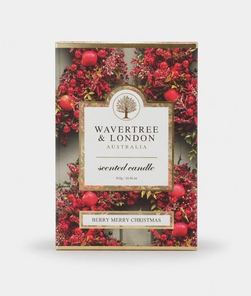 Berry Merry Candle 410g x 6 Carton