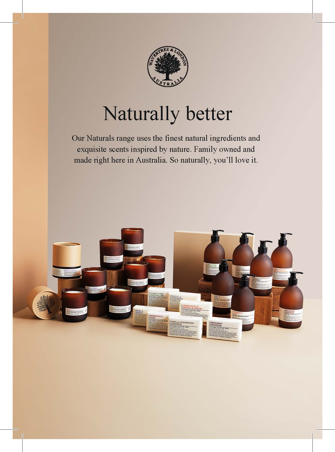 SHELF TALKER -Natural Range 'Naturally Better' Group