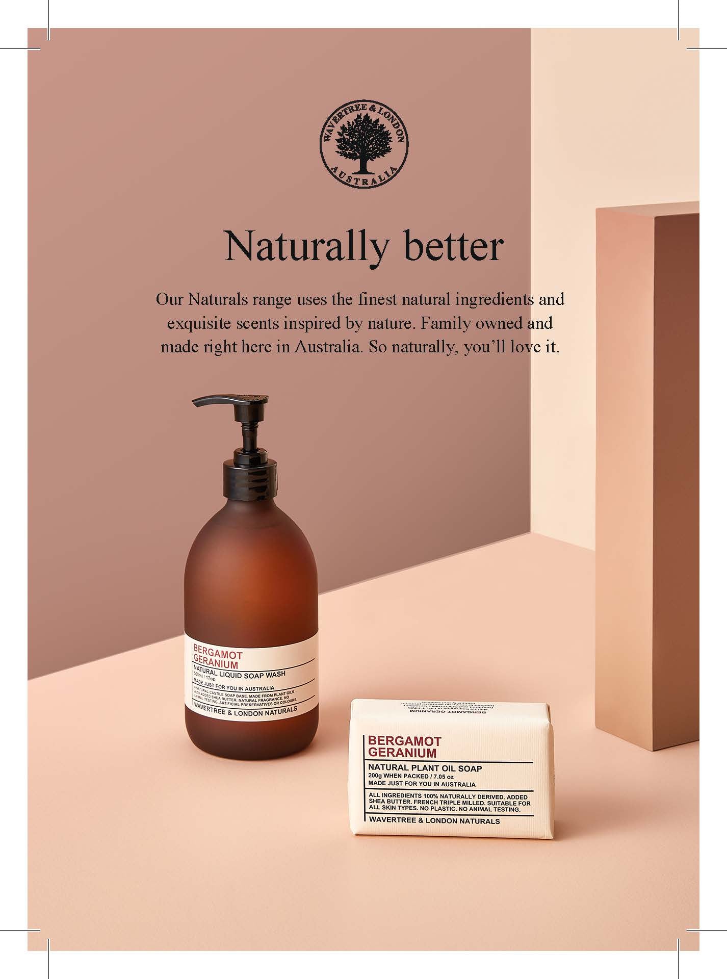 SHELF TALKER -Natural Range 'Naturally Better'
