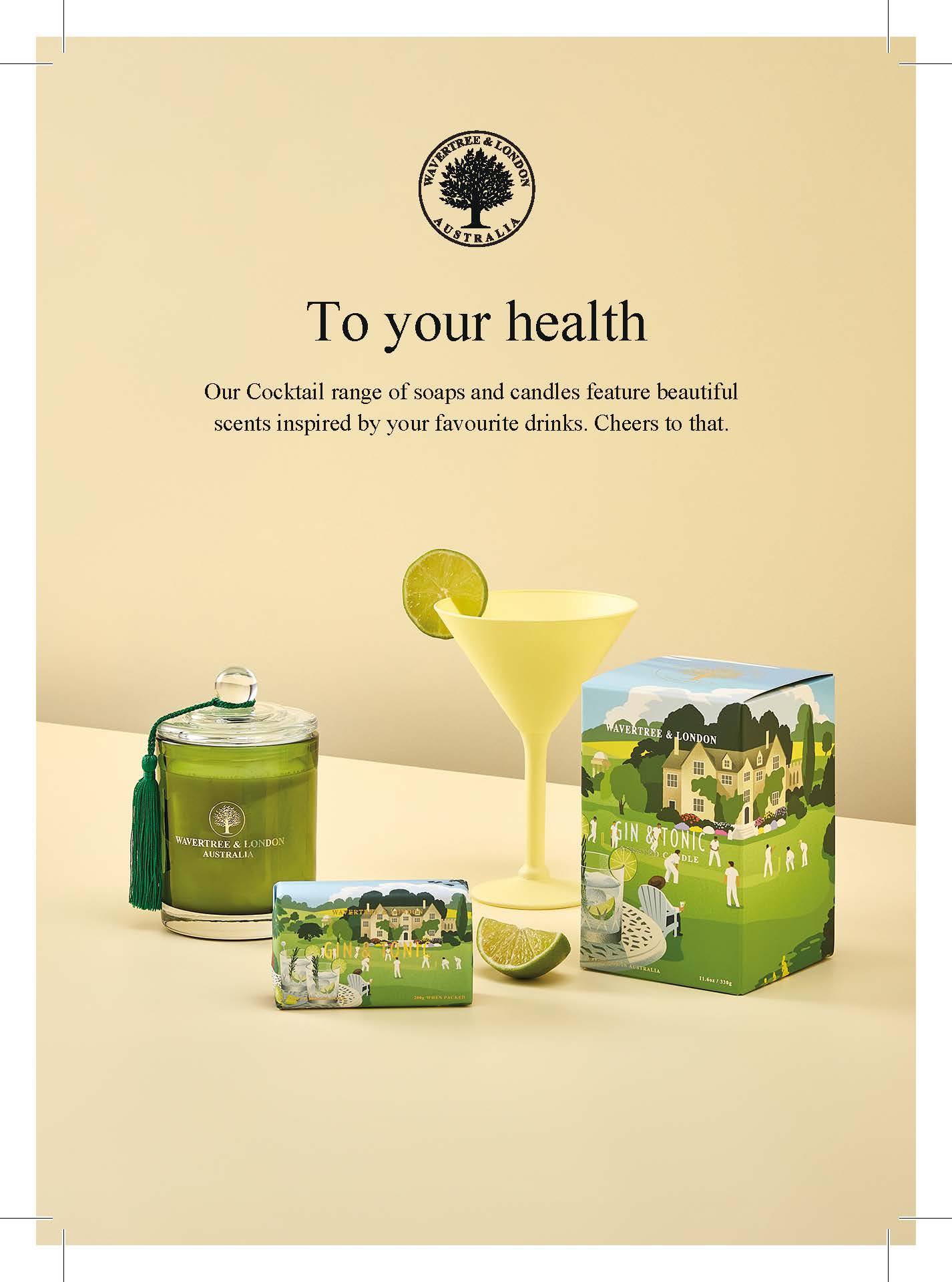 SHELF TALKER -Cocktail 'To Your Health'