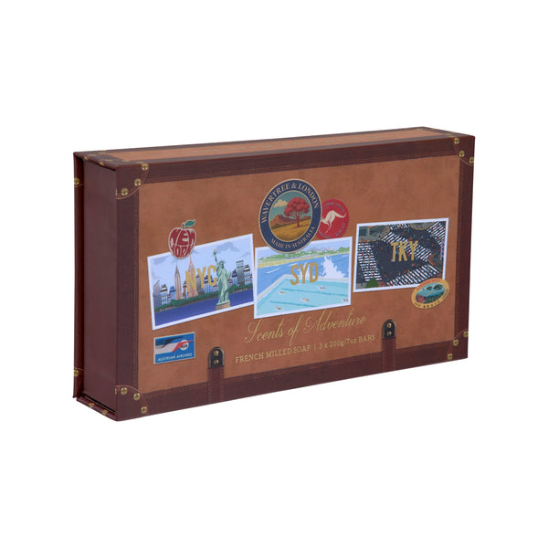 Scents of Adventure Soap Trio Set - Wavertree and London Australia
