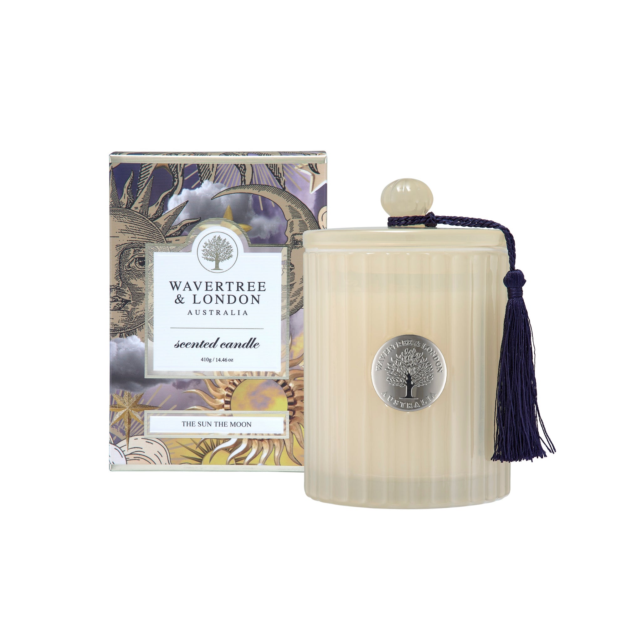 The Sun The Moon Candle 410g x 6 Carton AVAILABLE 15/09