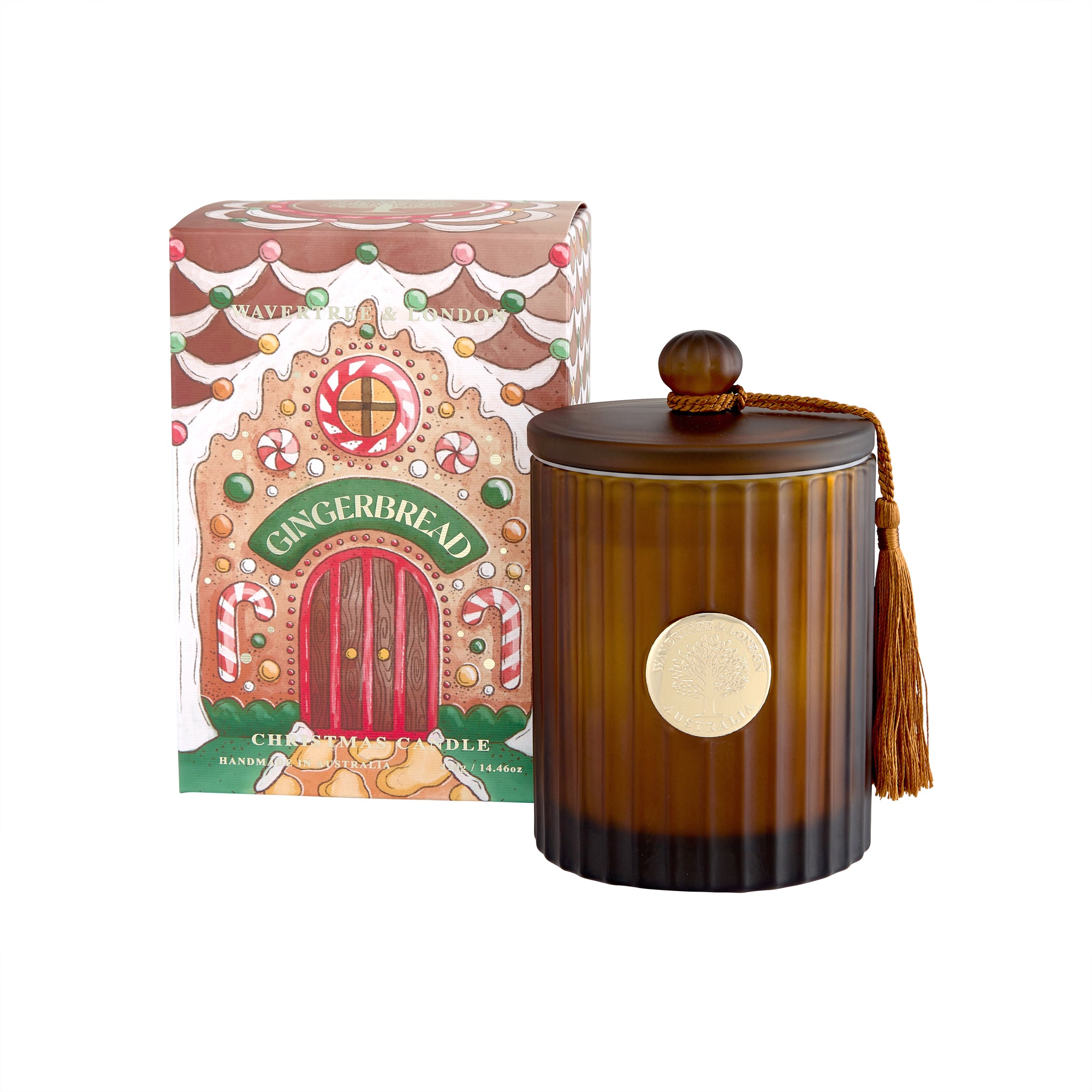 Gingerbread Candle 410g x 6 Carton AVAILABLE 15/09