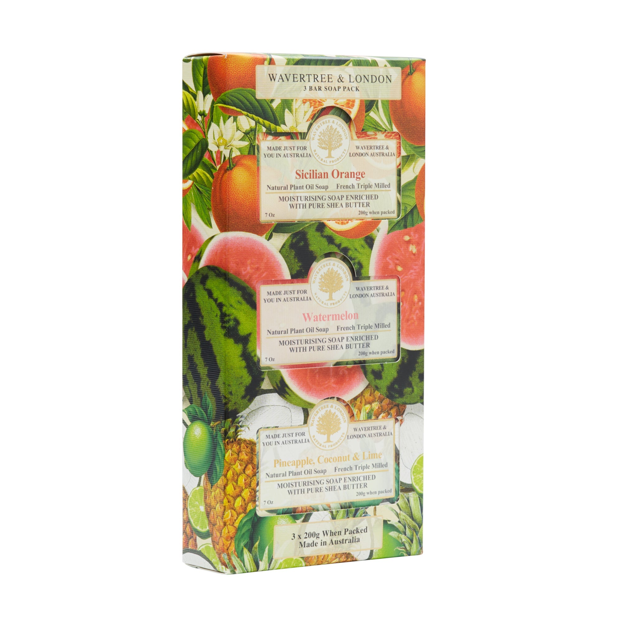 Trio Soap Gift Set Fruit Salad carton 8x3x200g