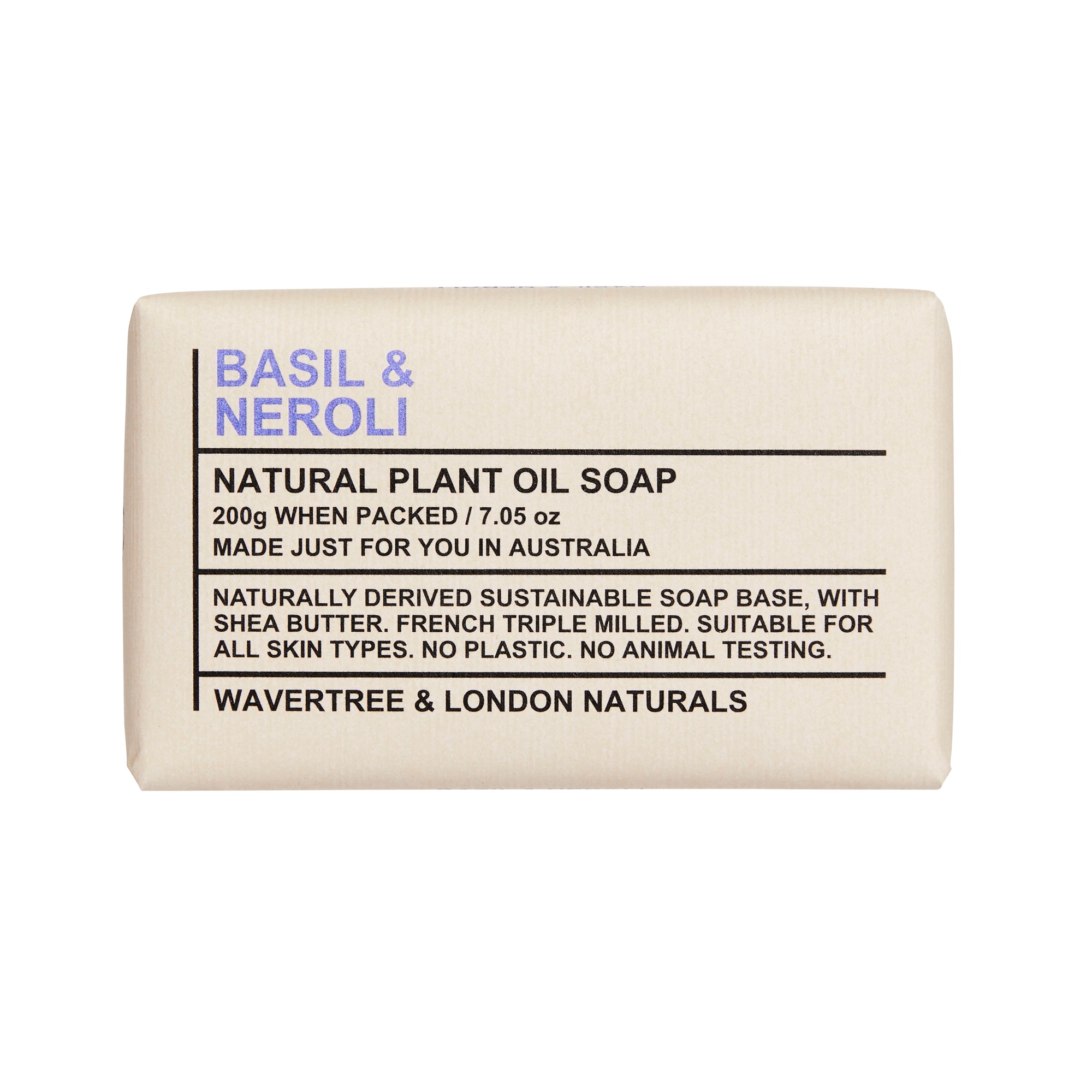 Basil & Neroli Soap Bar Carton 200g x 8