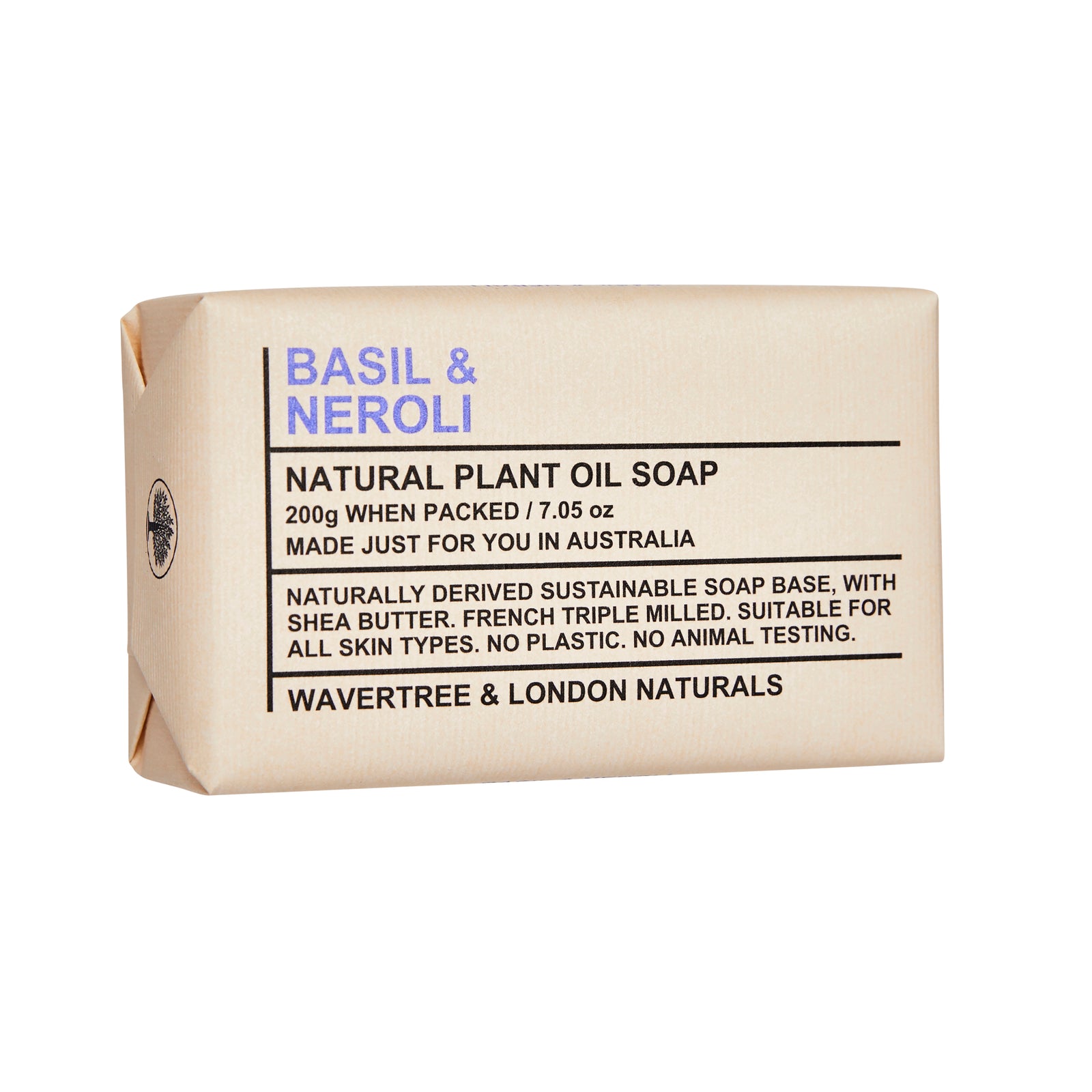 Basil & Neroli Soap Bar Carton 200g x 8