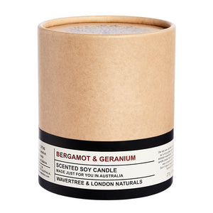 Bergamot & Geranium Candle