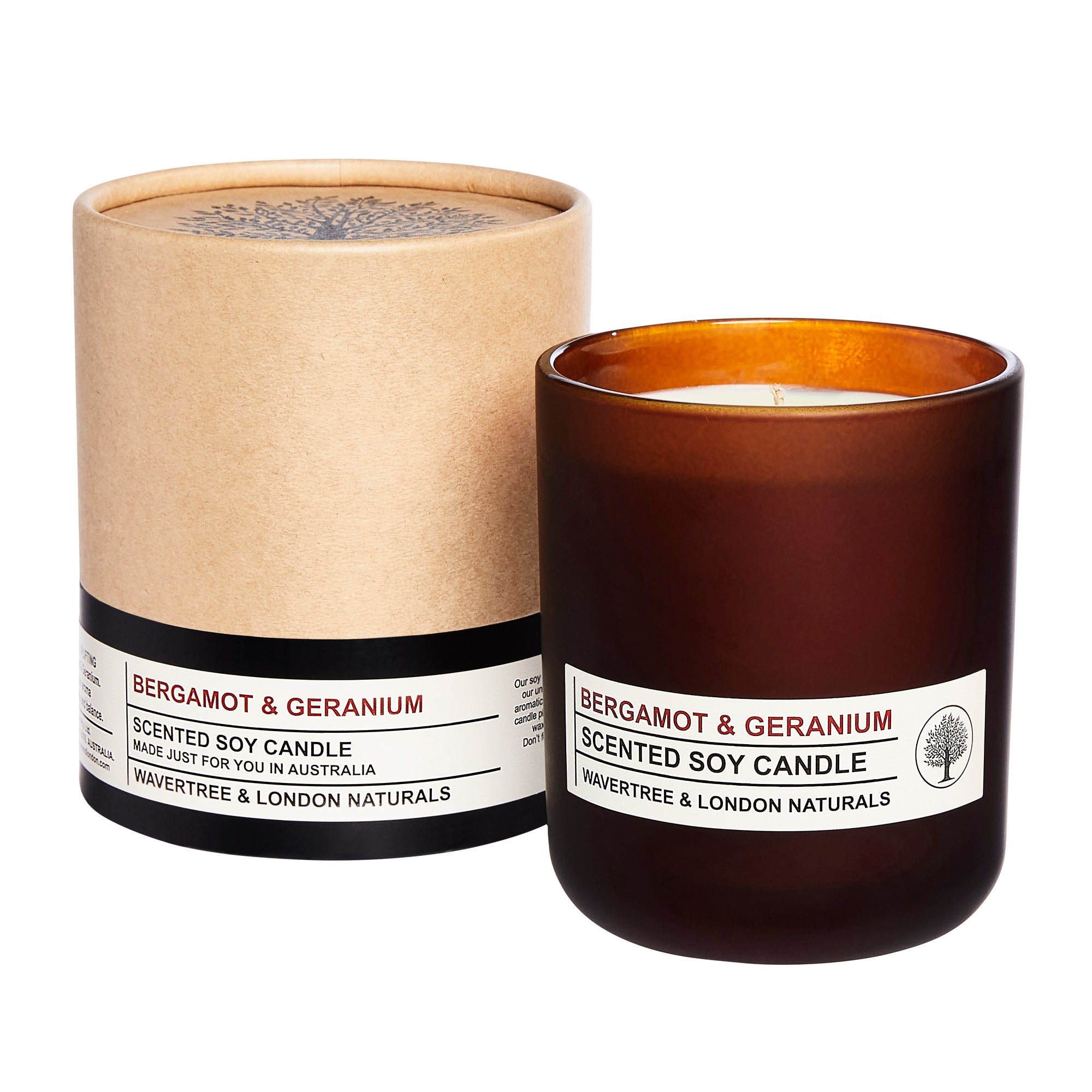 Bergamot & Geranium Candle