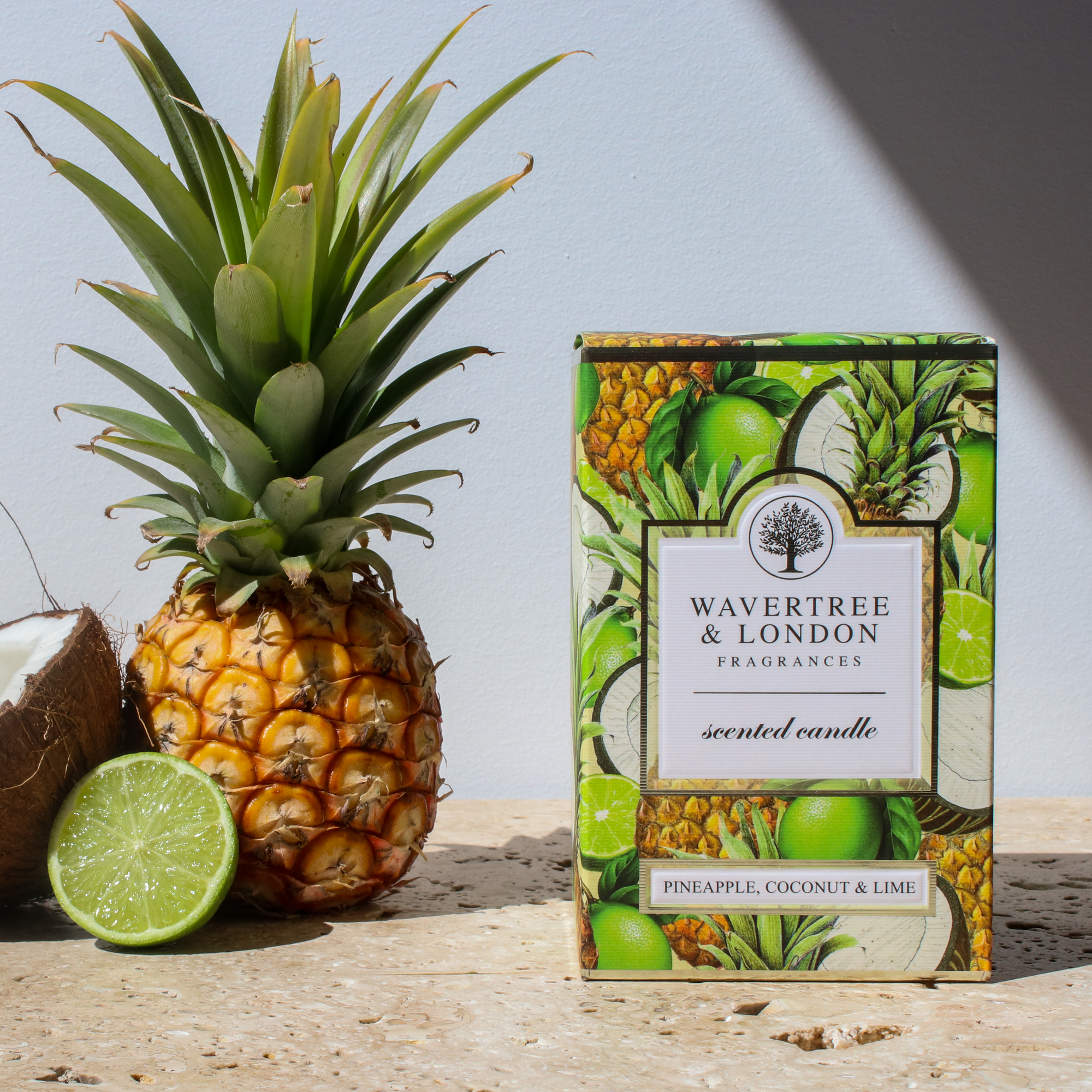 Pineapple, Coconut & Lime 6 x Candle Carton