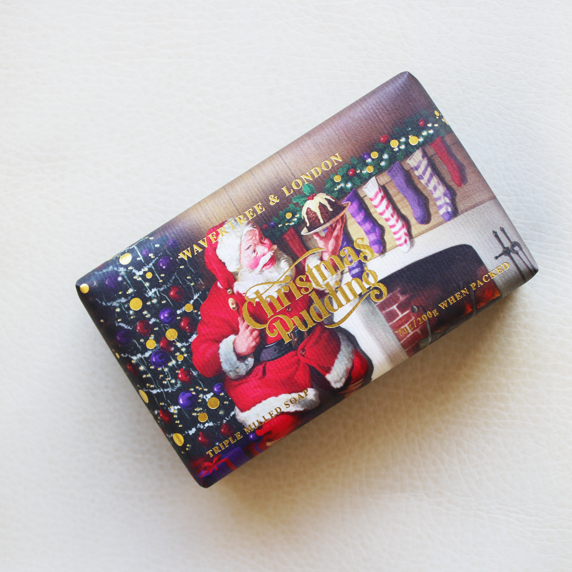 Christmas Pudding Soap Bar carton 200g x 8