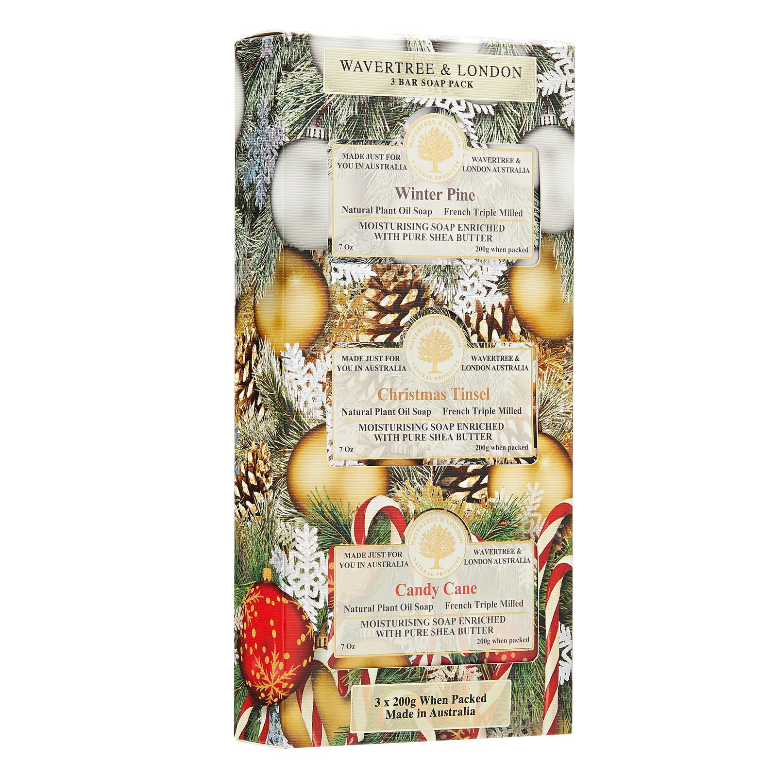 Trio Soap Gift Set Christmas 200g x 8 sets