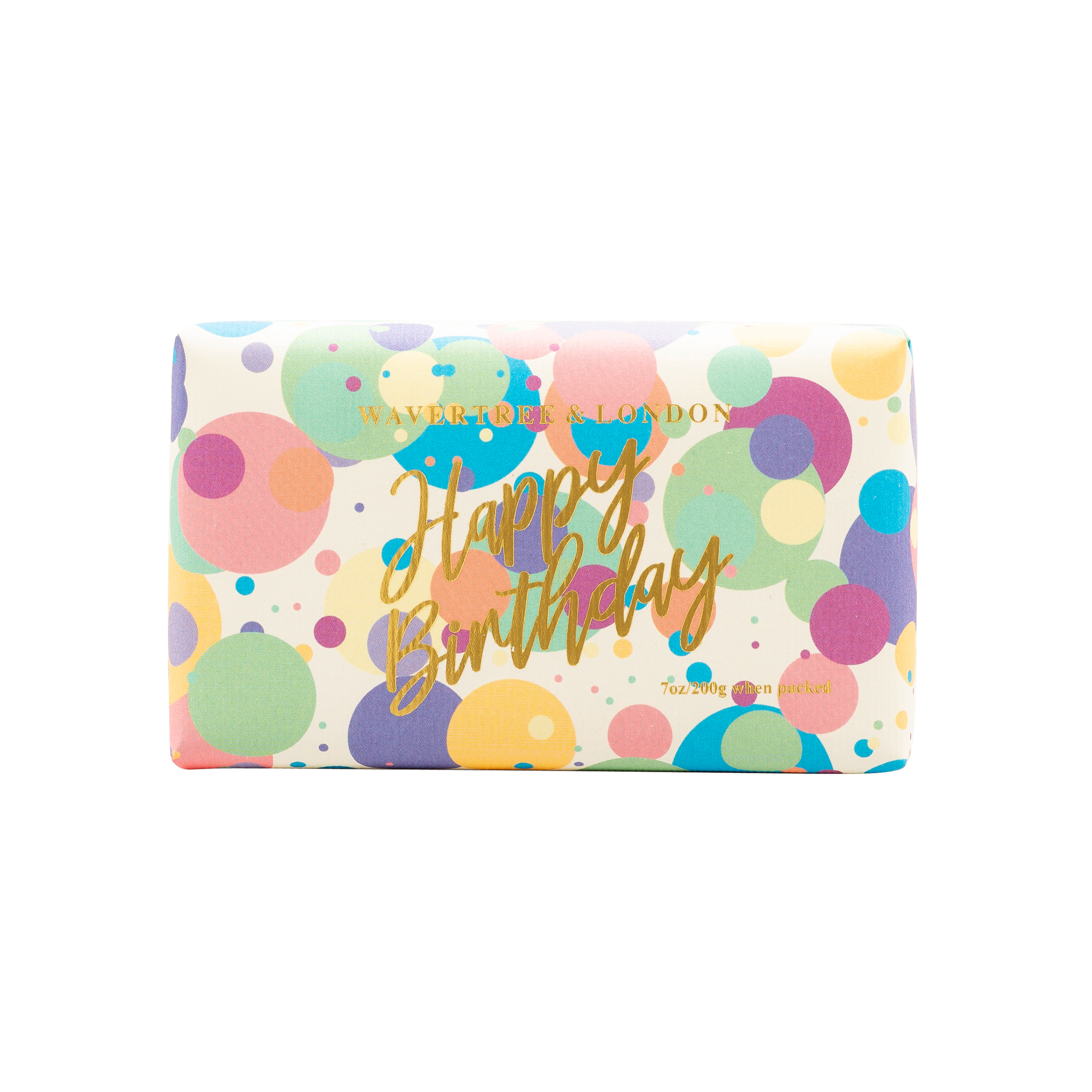 Happy Birthday Confetti - French Pear Fragrance Soap Bar 200g