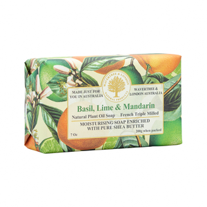 Basil Lime Mandarin Soap Bar 200g