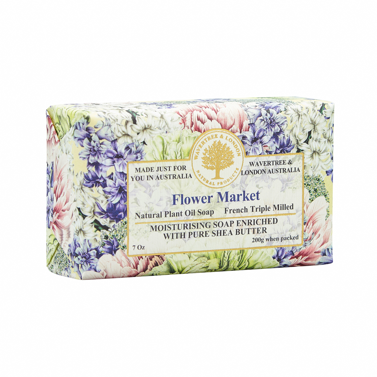 Flower Market Soap Bar 200g
