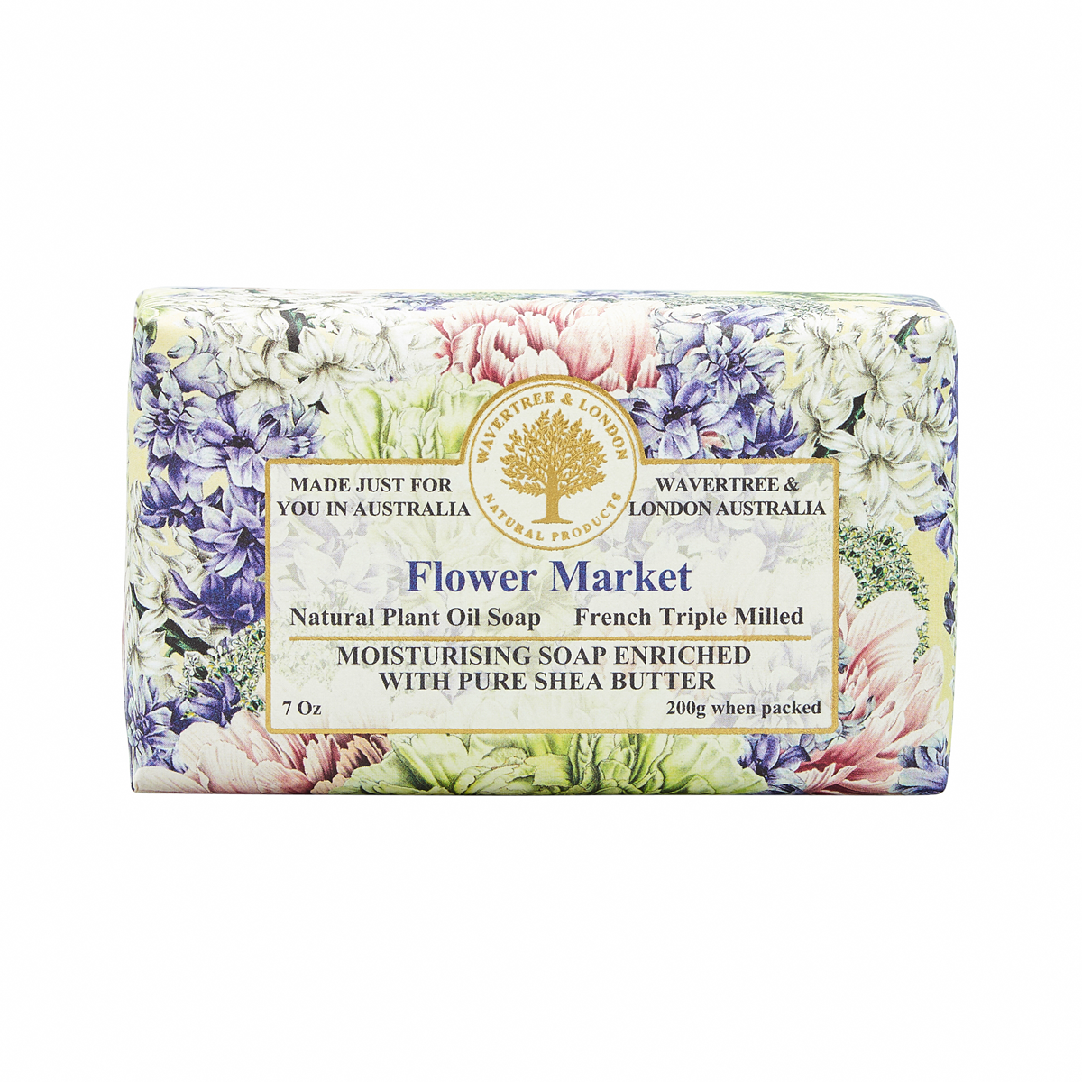 Flower Market Soap Bar carton 8x200g