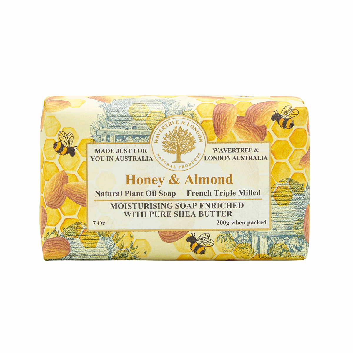 Honey & Almond Soap Bar carton 8x200g
