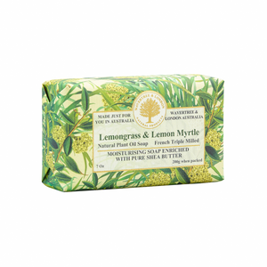 Lemongrass & Lemon Myrtle Soap Bar 200g