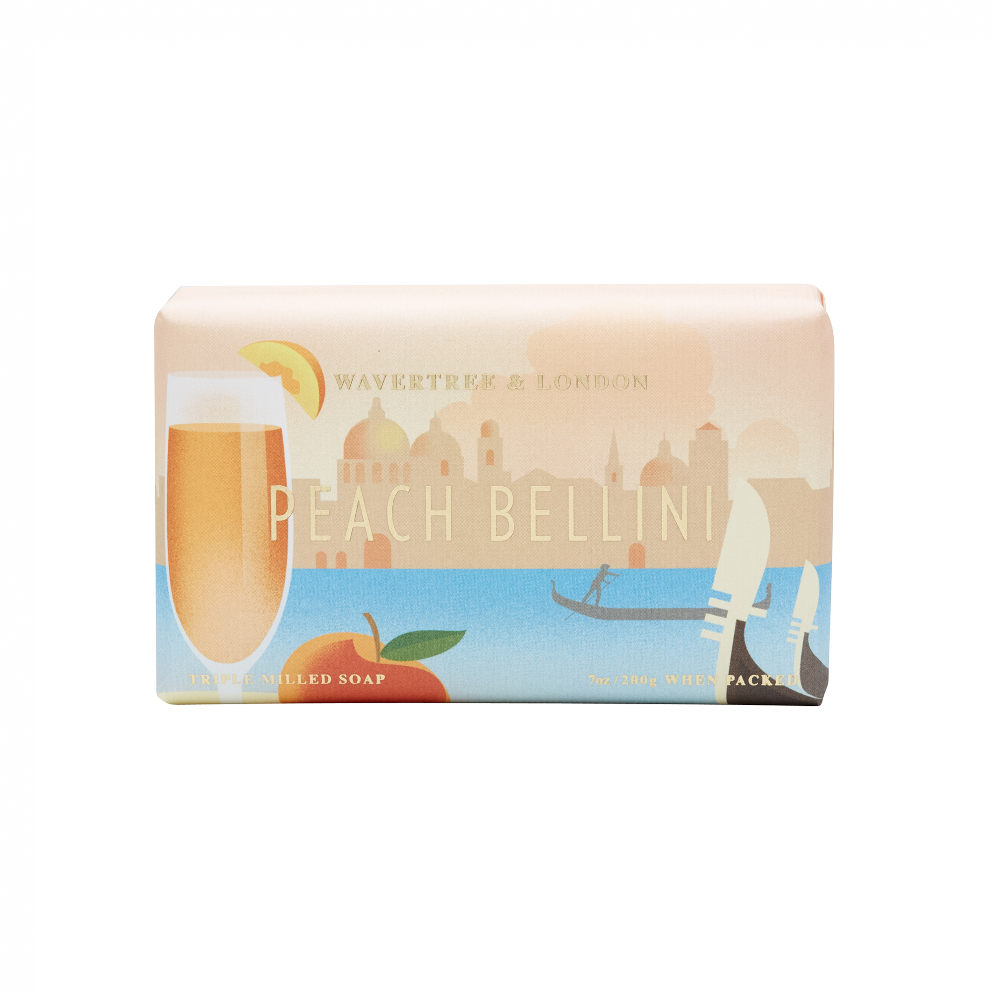 Peach Bellini Soap Bar 200g