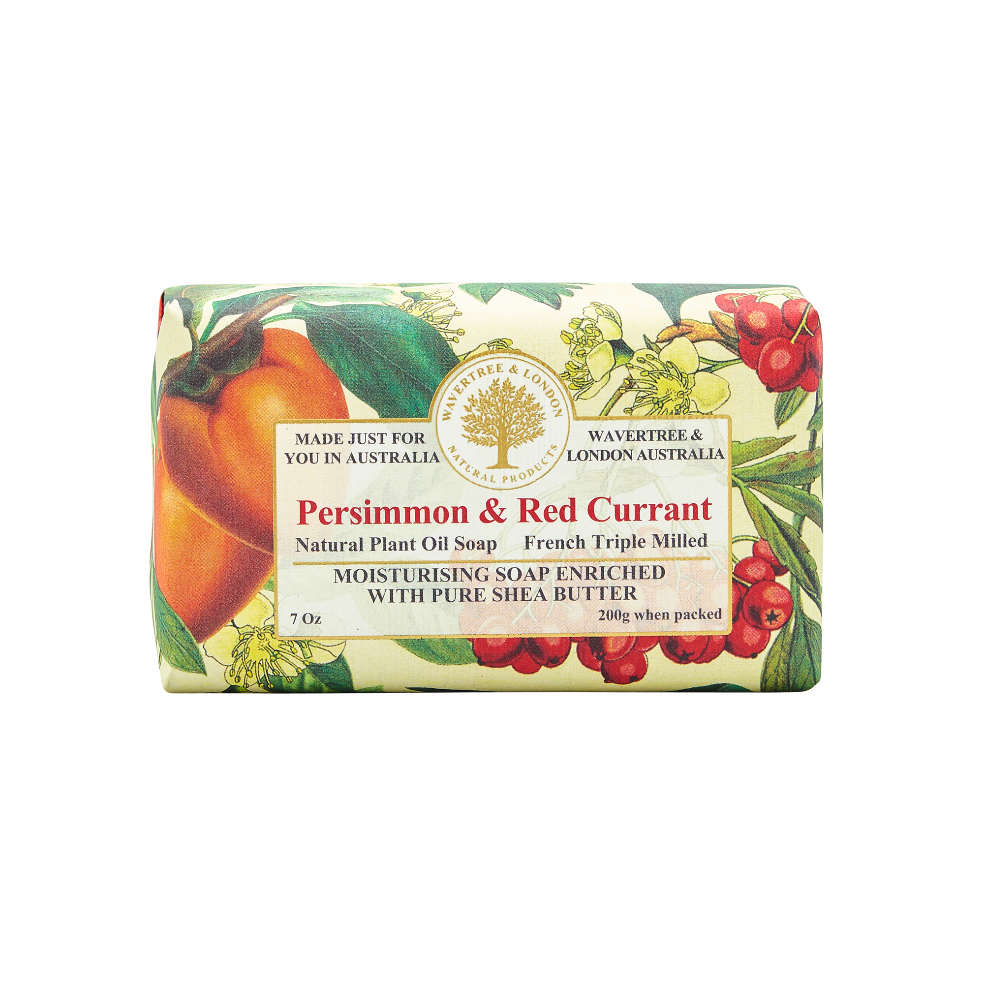 Persimmon & Red Currant Soap Bar carton 8x200g