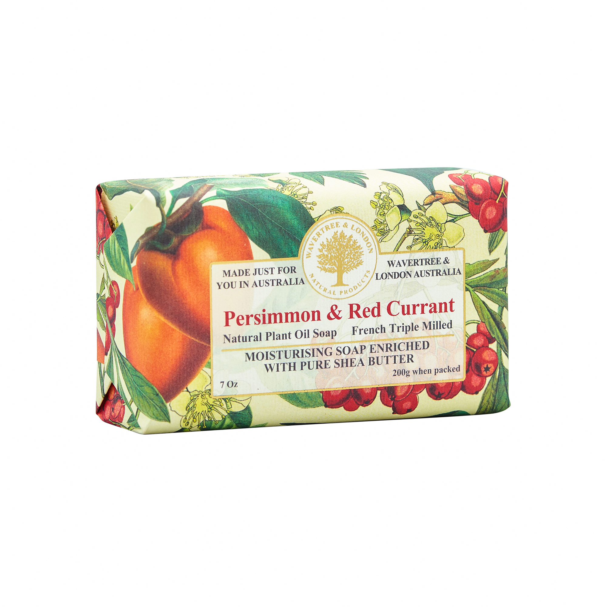 Persimmon & Red Currant Soap Bar carton 8x200g