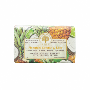 Pineapple, Coconut & Lime Soap Bar carton 8x200g