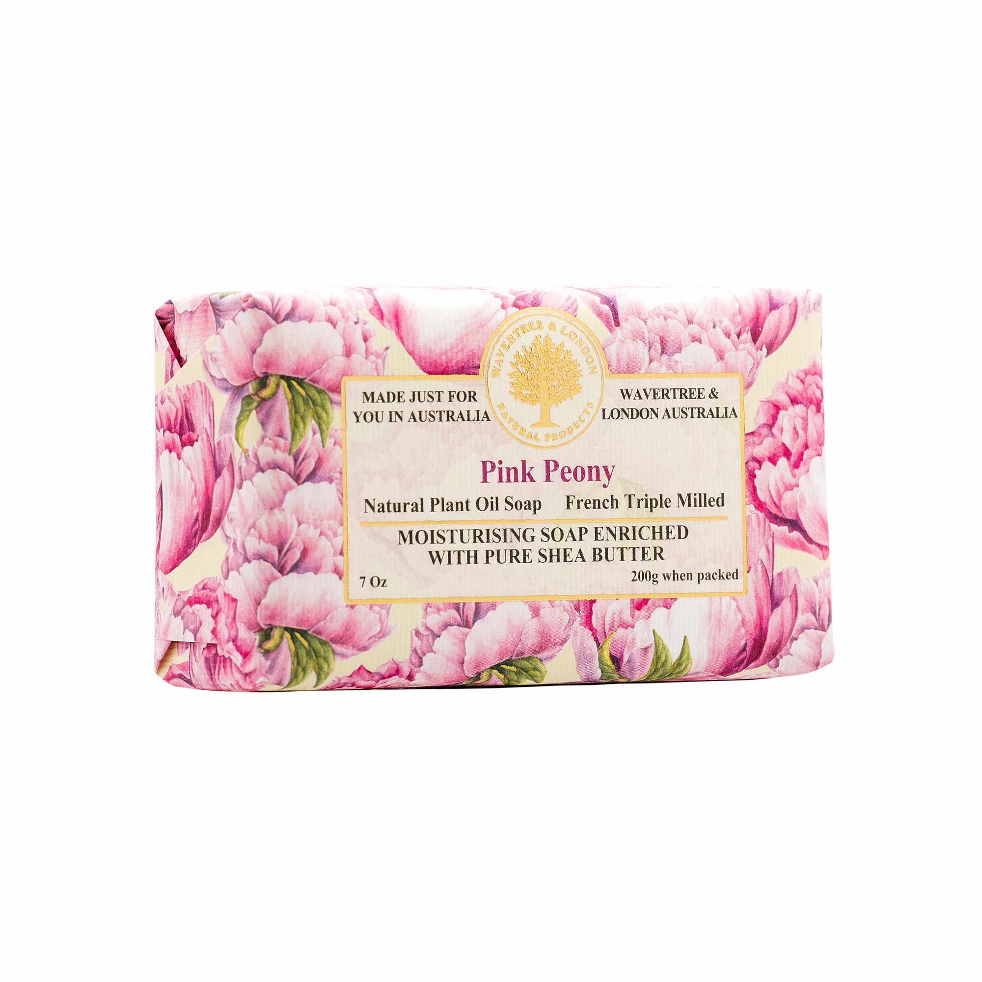 Pink Peony Soap Bar carton 8x200g