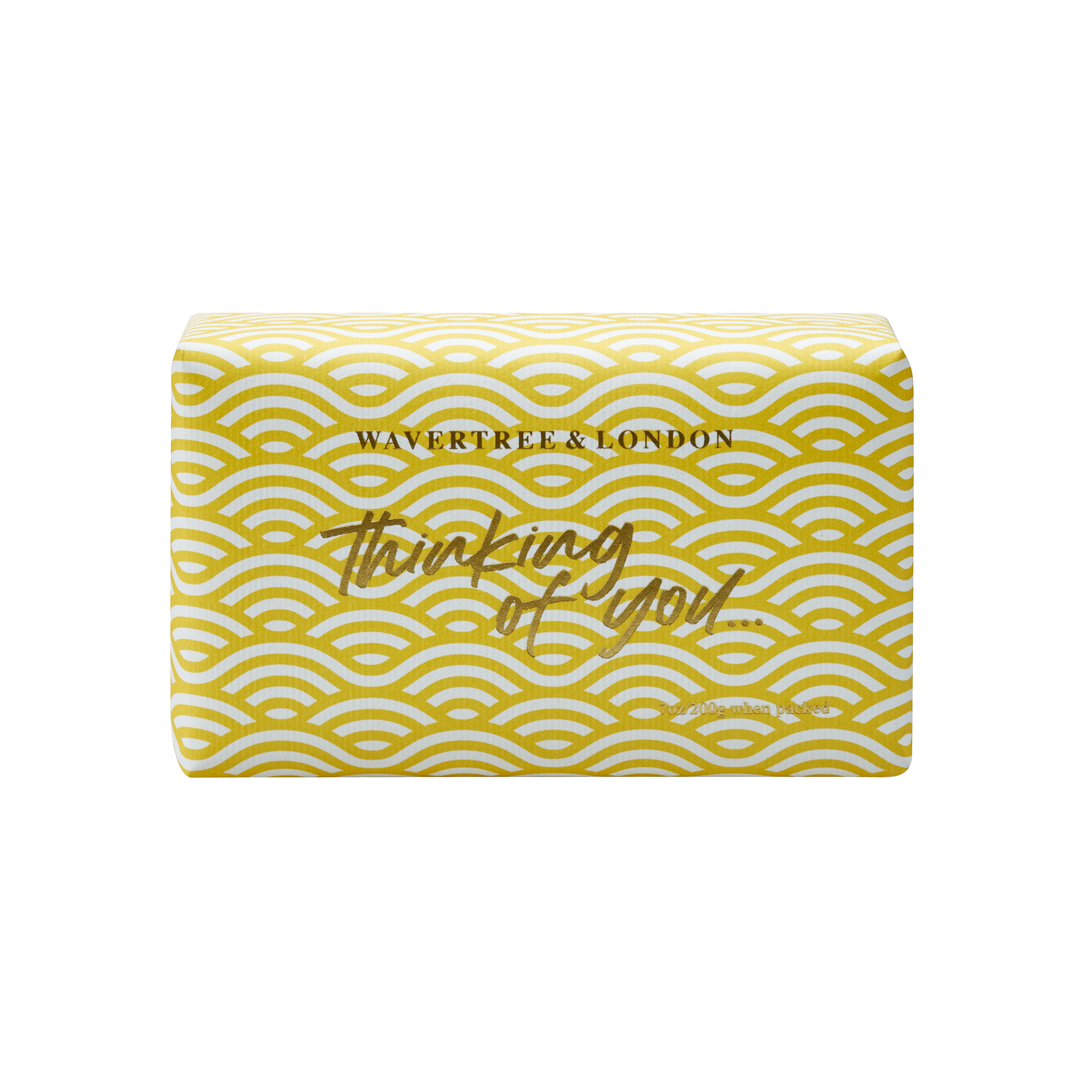 Thinking of You - Yellow - Frangipani and Gardenia Fragrance Soap Bar 200g