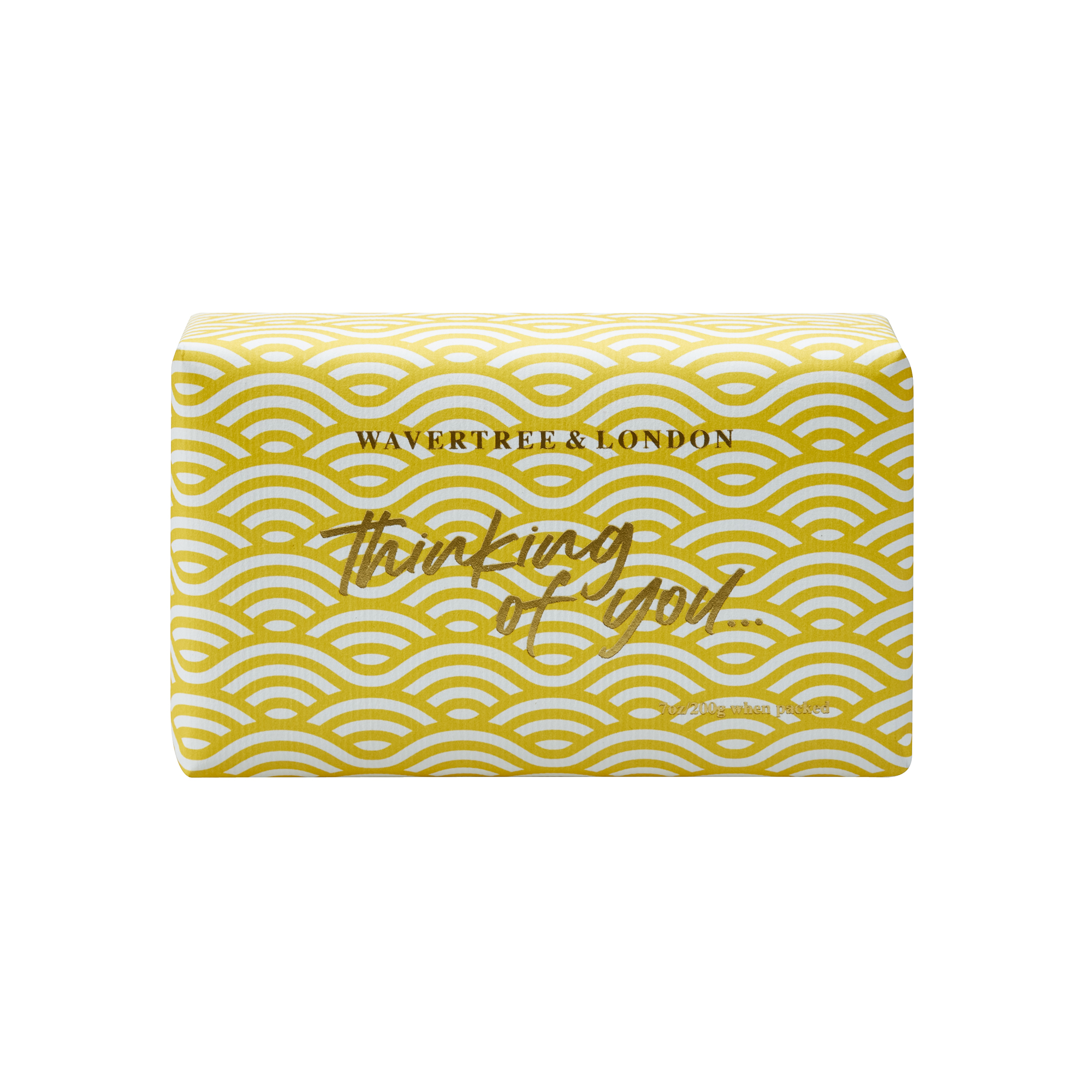 Thinking of You - Yellow - Frangipani and Gardenia Fragrance Soap Bar carton 8x200g