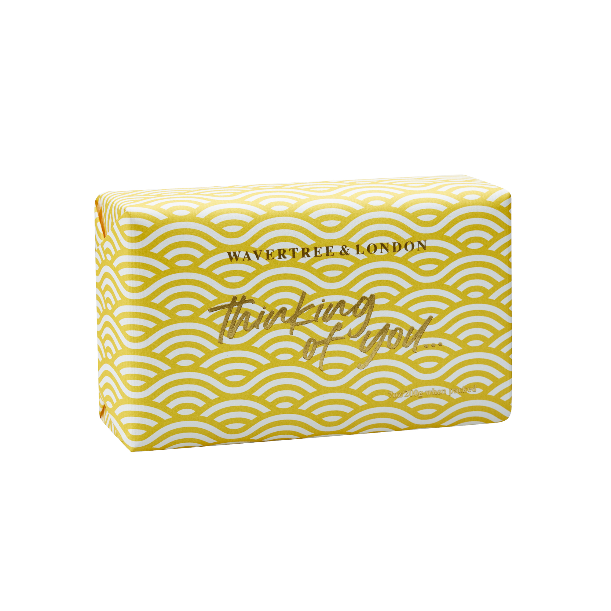 Thinking of You - Yellow - Frangipani and Gardenia Fragrance Soap Bar carton 8x200g