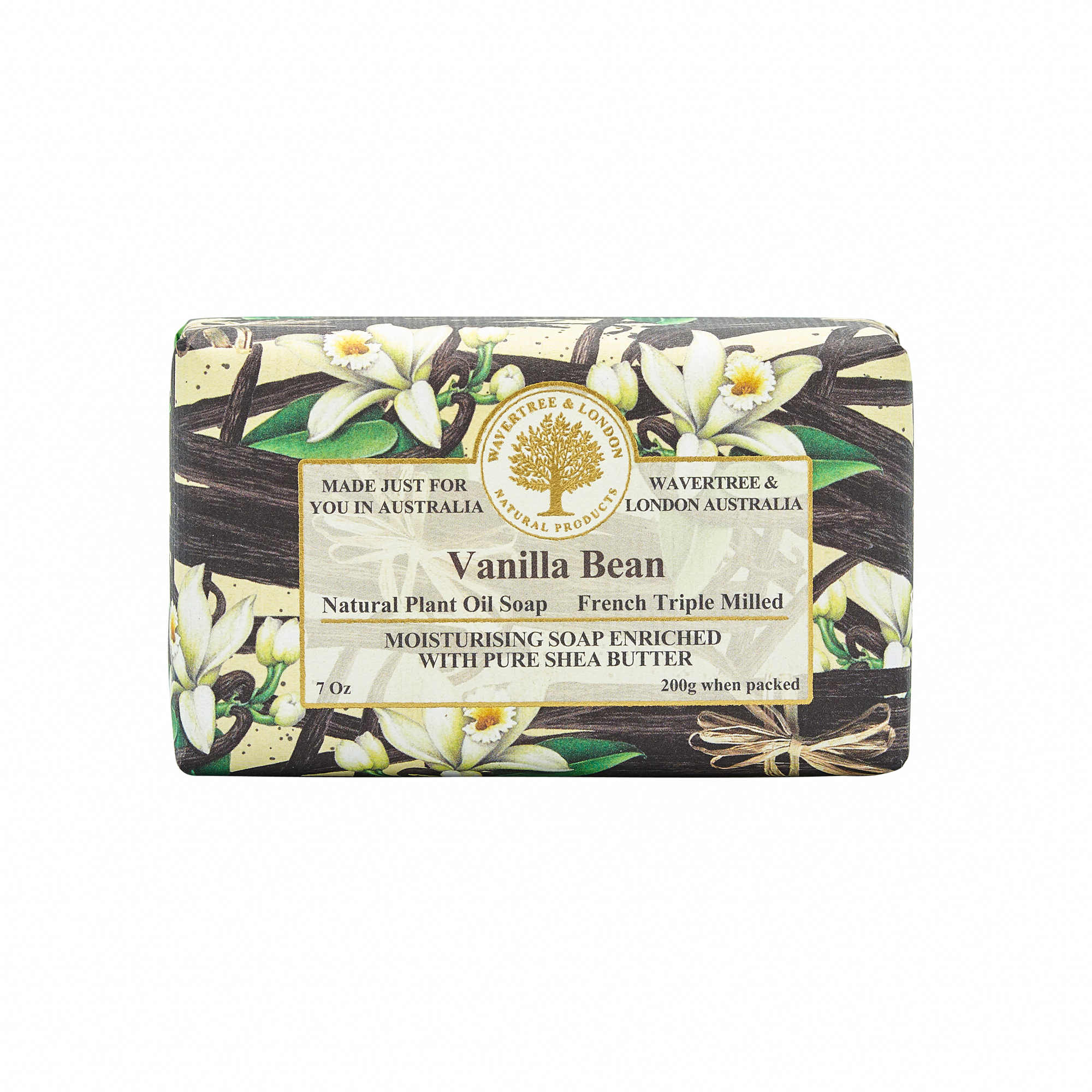 Vanilla Bean Soap Bar 200g